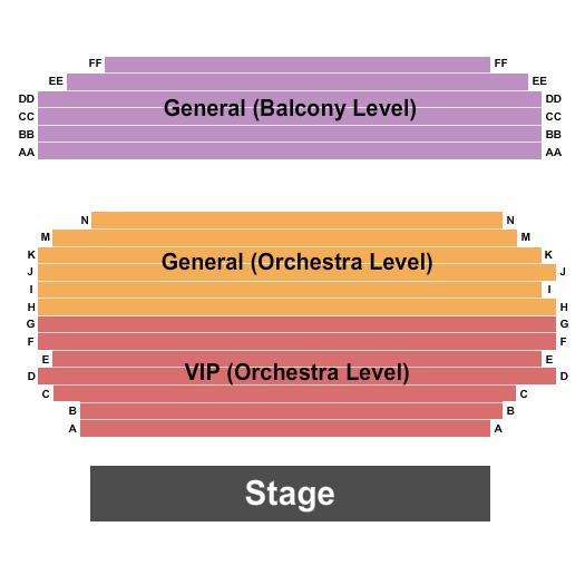 Duncan Theatre Endstage Seating Chart