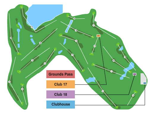 Dunes Golf and Beach Club Golf Seating Chart