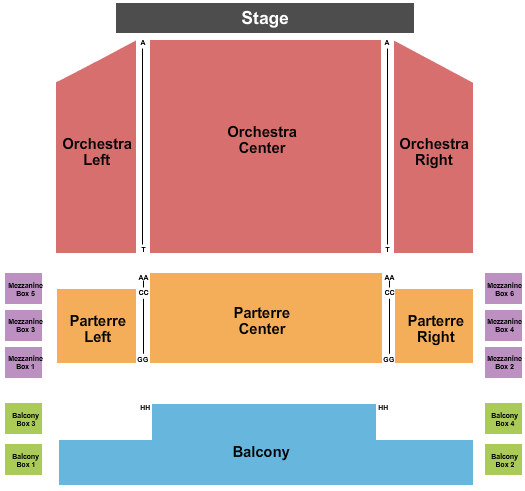 Dunham Theater At Houston Baptist University Seating Chart
