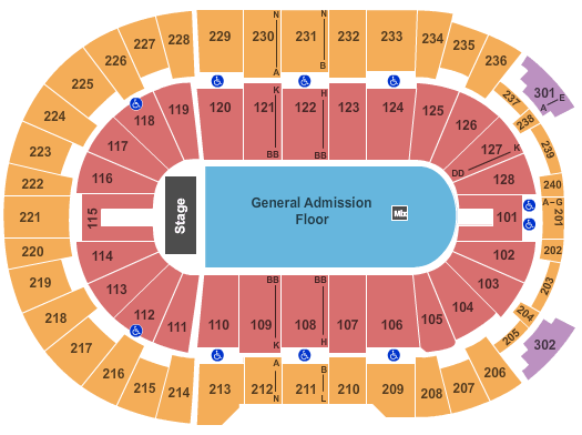 Amica Mutual Pavilion Chainsmokers Seating Chart