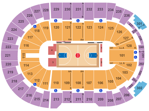 Amica Mutual Pavilion Basketball Globetrotters Seating Chart