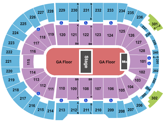 Amica Mutual Pavilion Mumford and Sons Seating Chart