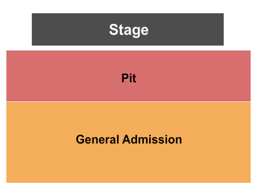 Duplin County Events Center GA/Pit Seating Chart
