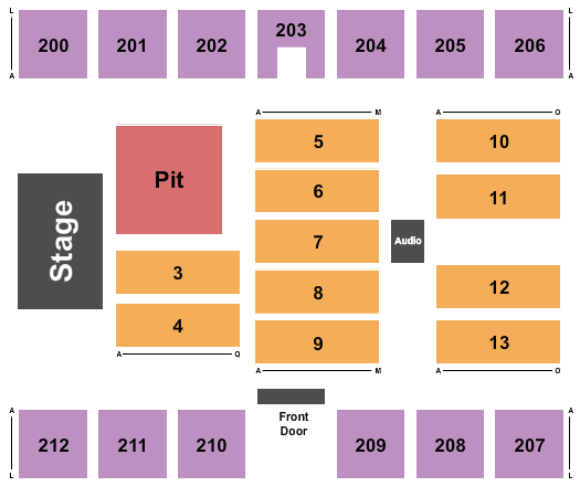 Duplin County Events Center Seating Chart