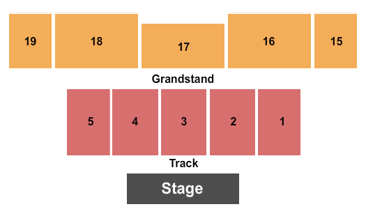 Dutchess County Fairgrounds End Stage Seating Chart