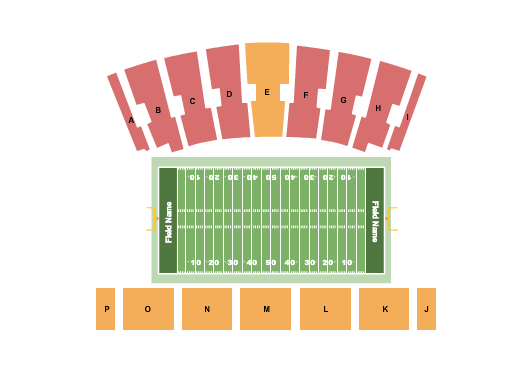 Dwight Fisher Field At Jack Spinks Stadium Football Seating Chart