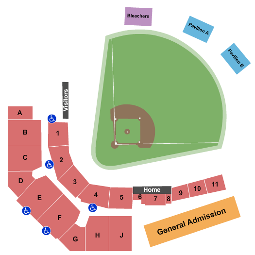 Eck Stadium Baseball Seating Chart