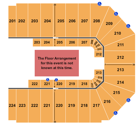 EJ Nutter Center Seating Chart