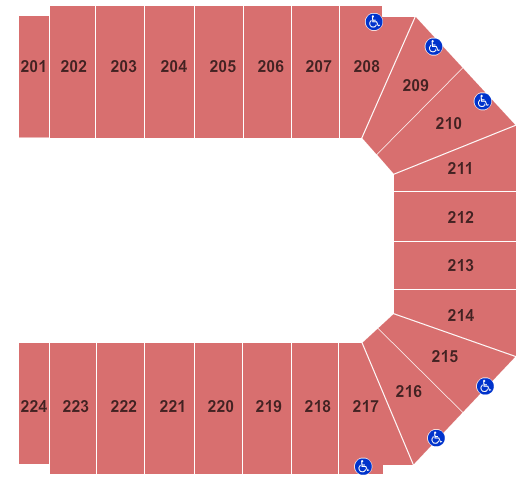 EJ Nutter Center Open Floor Seating Chart