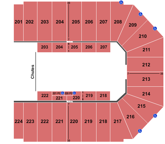 Rose Center Huber Heights Seating Chart