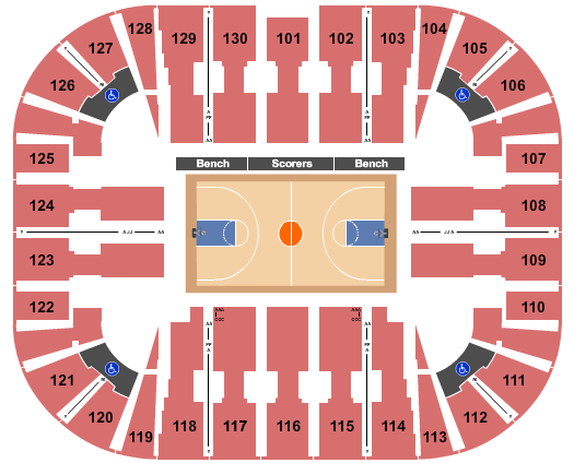 EagleBank Arena Basketball Globetrotters Seating Chart