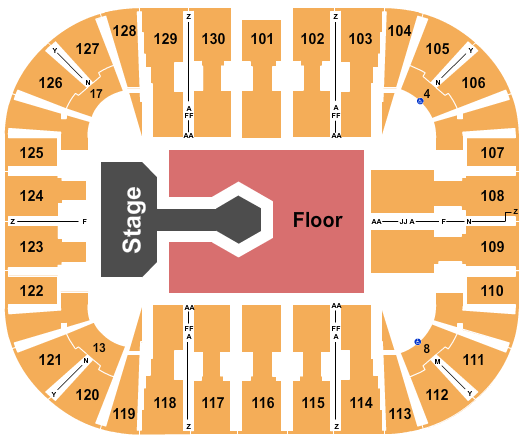 EagleBank Arena Don Toliver Seating Chart