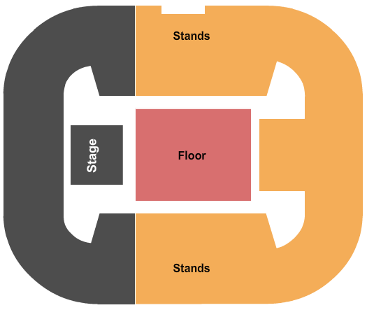 EagleBank Arena GA Floor/GA Stands Seating Chart