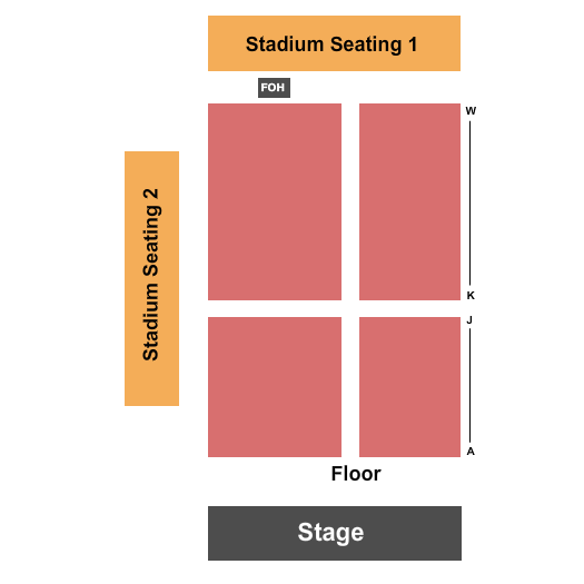 Eagle Mountain Casino Endstage 2 Seating Chart