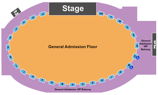 Eagles Ballroom Tickets & Seating Chart - ETC