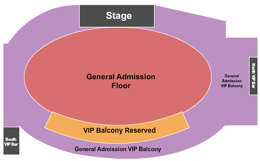 Eagles Ballroom Seating Chart