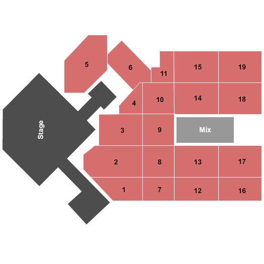 Earth Expo & Convention Center At Mohegan Sun Reserved Seating Chart