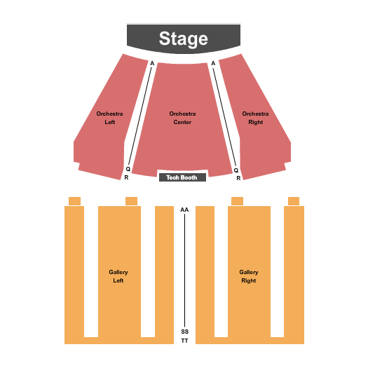 East Arkansas Community College End Stage Seating Chart