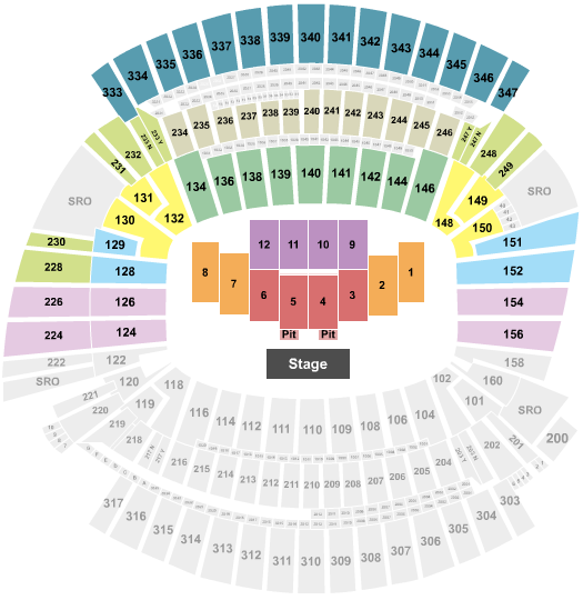 East Club Lounge at Paycor Stadium Seating Chart