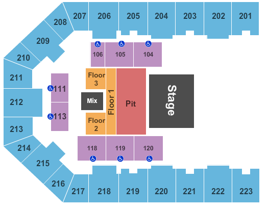 Appalachian Wireless Arena Justin Moore Seating Chart