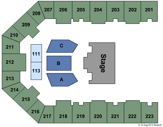 Appalachian Wireless Arena Sesame Street Seating Chart