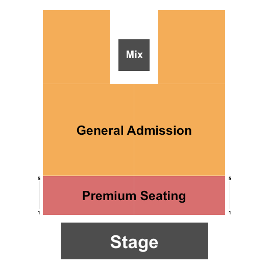 Eastern States Exposition - Court of Honor Stage GA/Premium Seating Chart