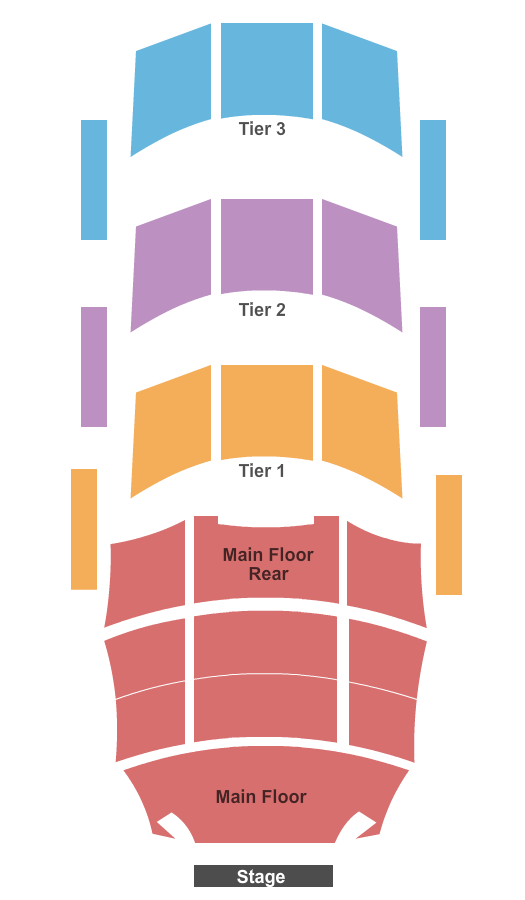 Eccles Center For The Performing Arts End Stage Seating Chart