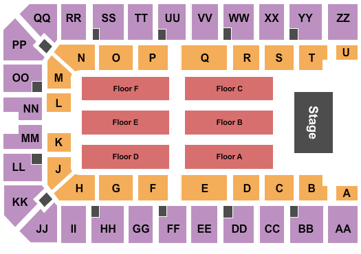 Ector County Coliseum Next Event Seating Chart