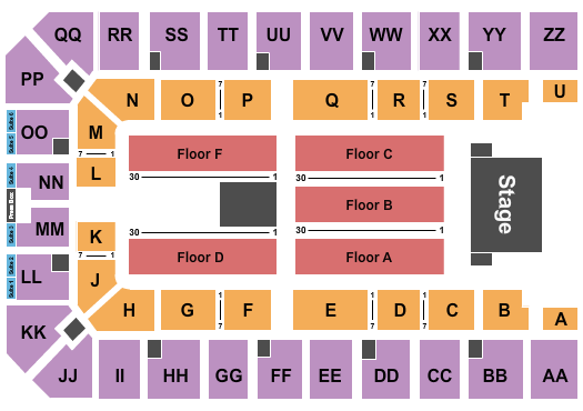 Ector County Coliseum Endstage 4 Seating Chart