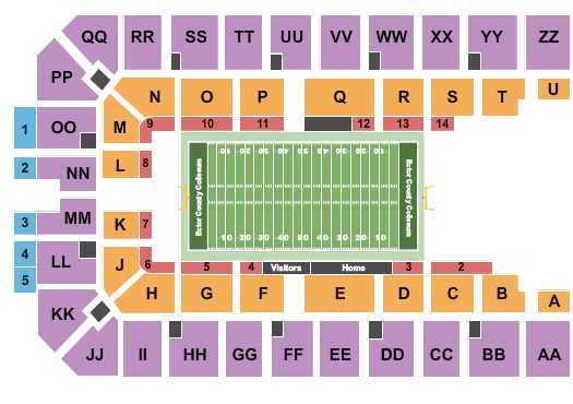 Ector County Coliseum Football Seating Chart