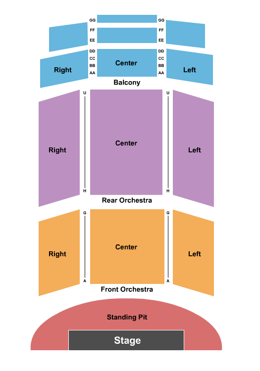 Ector Theatre Endstage 3 Seating Chart