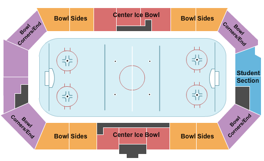 Ed Robson Arena Hockey Seating Chart