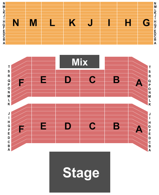 Edmonton Convention Centre Endstage 2 Seating Chart