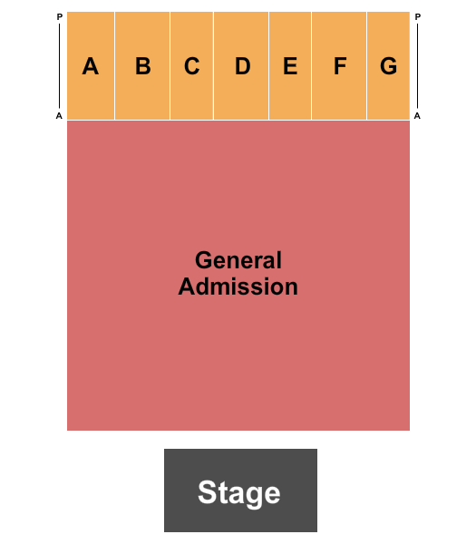 Edmonton Convention Centre Endstage GA Seating Chart