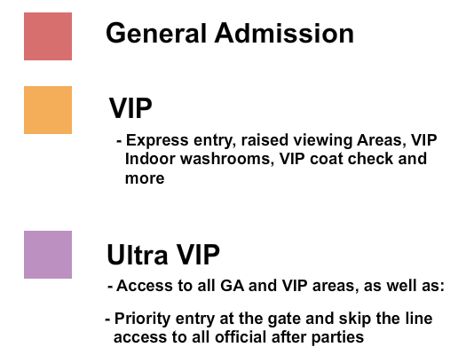 Edmonton EXPO Bomfest Seating Chart