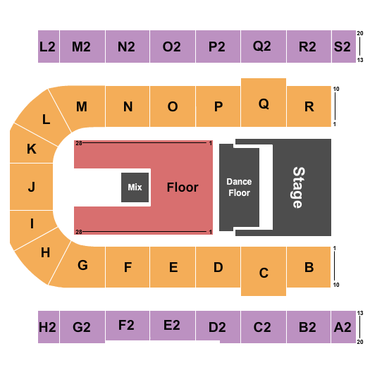 Edmonton EXPO Endstage 7 Seating Chart