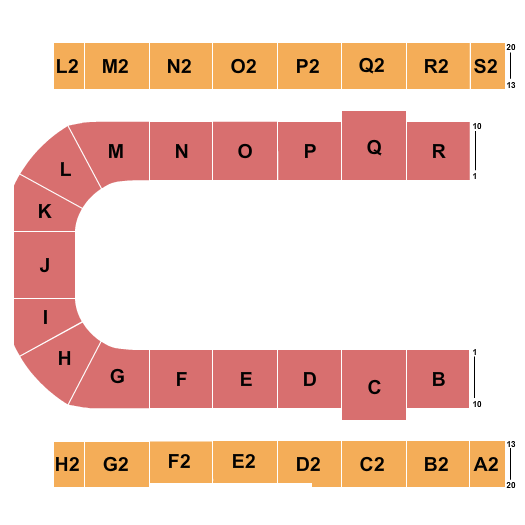 Edmonton EXPO Motorsports Seating Chart