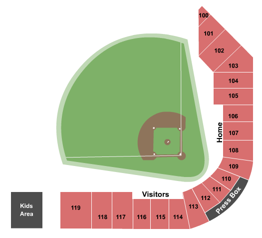 Edward Lelacheur Park Baseball Seating Chart