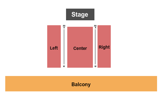 Edward C. Smith Civic Center End Stage Seating Chart