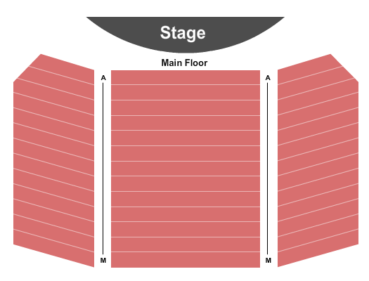 Edyth Bush Theatre at Orlando Shakespeare Center End Stage Seating Chart