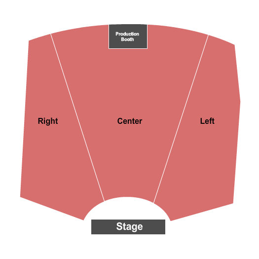 Effingham Performance Center (formerly the Rosebud Theatre) Seating Chart