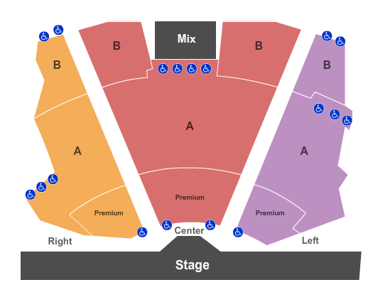 seating chart for Effingham Performance Center - End Stage - eventticketscenter.com