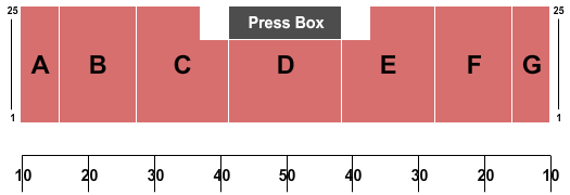 Egg Harbor Township High School Stadium Endstage Seating Chart