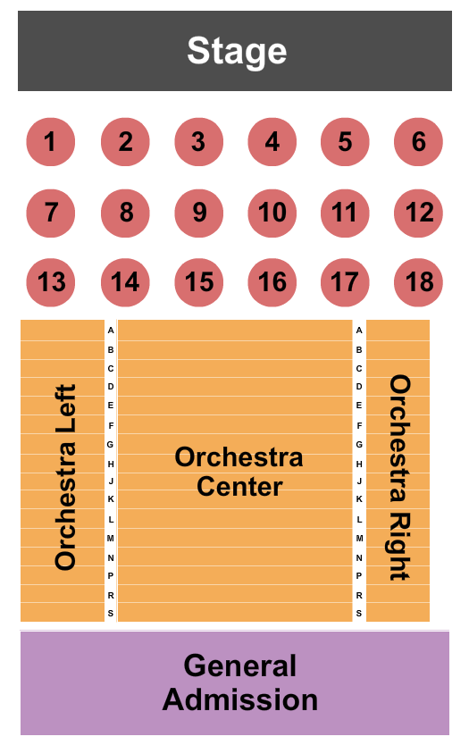 Seating Chart Old National Centre Indianapolis