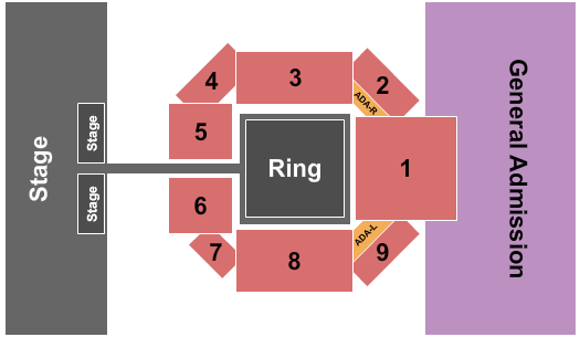 Egyptian Room At Old National Centre Midwest Boxing Seating Chart