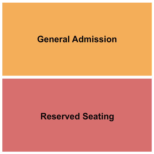 El Corazon Reserved/GA Seating Chart