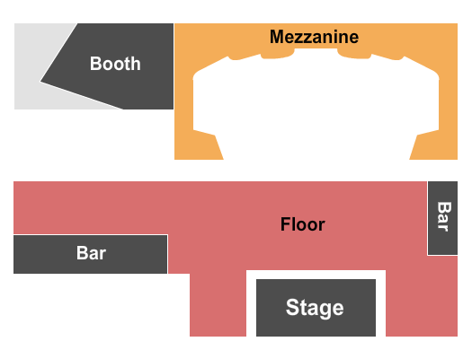 El Mocambo Seating Chart