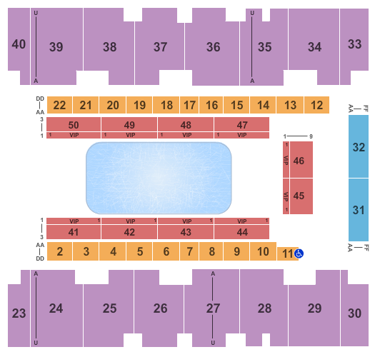 El Paso County Coliseum Seating Chart