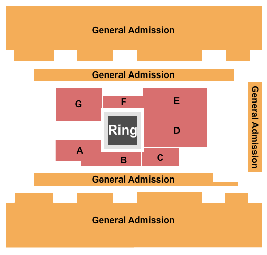 El Paso County Coliseum Fight Night Seating Chart