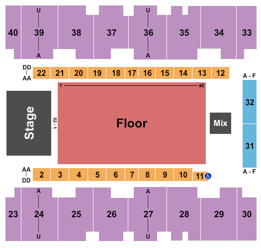 El Paso County Coliseum Karol G Seating Chart